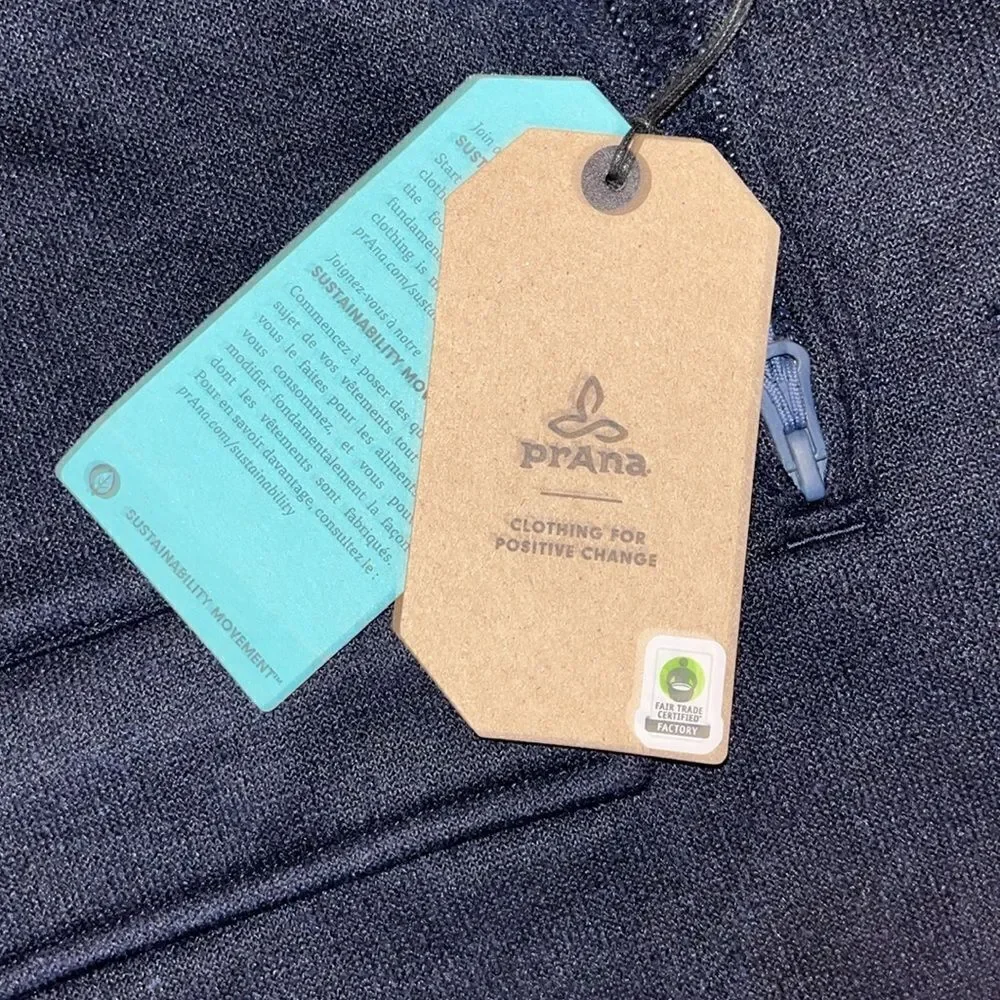 prAna Brookland 1/4 Zip Sweater Mens Wool Blend Pullover Collared sweatshirt 🛥️